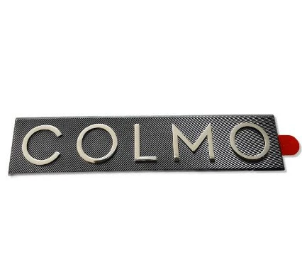 Brushed Aluminum Plate Sticker